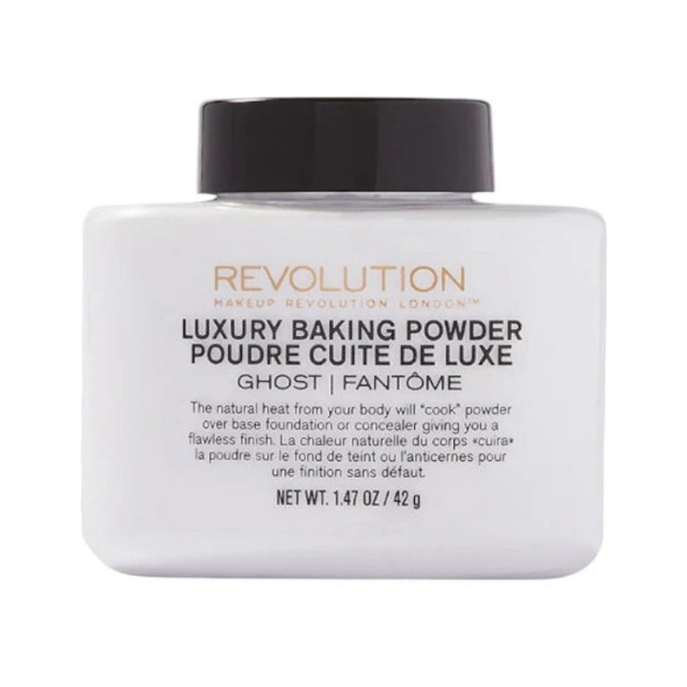 Revolution Luxury Baking Powder Makeup Ghost Unopened 1.23 oz